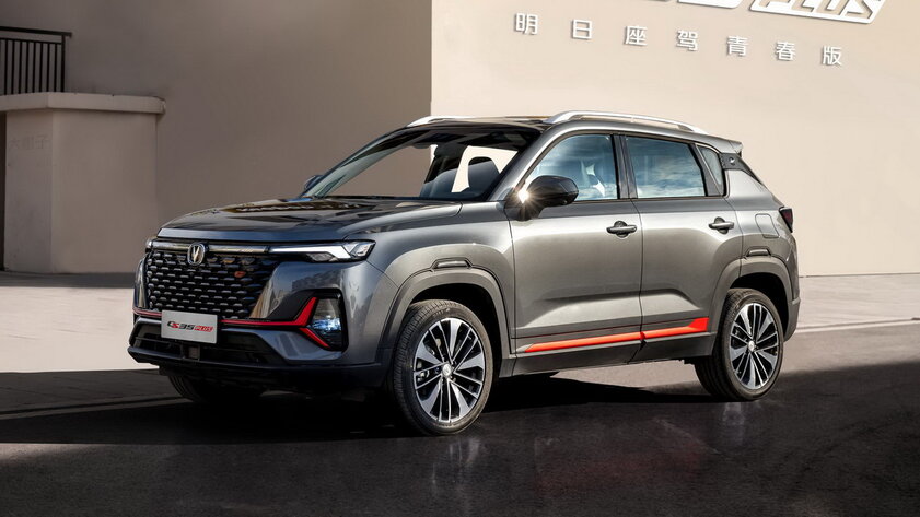 Changan привезла в Россию кроссовер CS35 Plus: богатый салон, стильный кузов и недорого