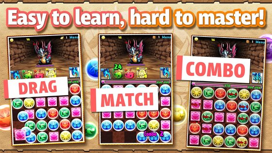 Puzzle & Dragons 22.1.0. Скриншот 3