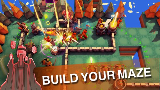 Maze Defenders 2.3.64. Скриншот 2