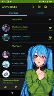 Anime Radio 4.30.4. Скриншот 3