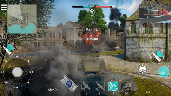 War Thunder Mobile 1.11.0.167. Скриншот 3