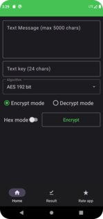 DES and AES Encryption 1.7. Скриншот 2