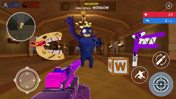 Alphabet Shooter: Survival FPS 1.0.56. Скриншот 12