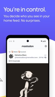 Mastodon – децентрализованная соцсеть 2.4.1. Скриншот 2