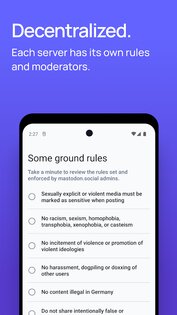 Mastodon – децентрализованная соцсеть 2.9.7. Скриншот 5