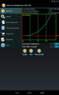 Velis Auto Brightness 5.01. Скриншот 5