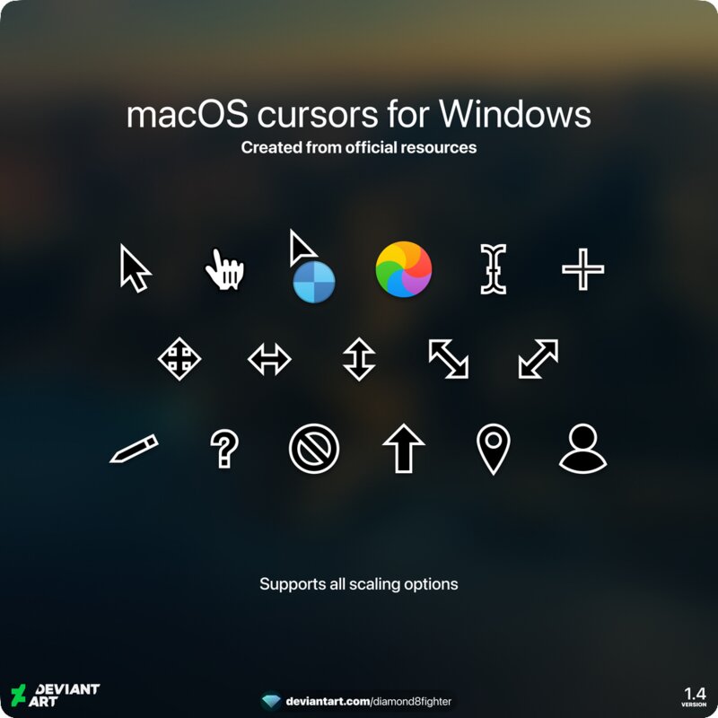 Tired of standard cursors in Windows - I found 15 alternatives. I'll ...