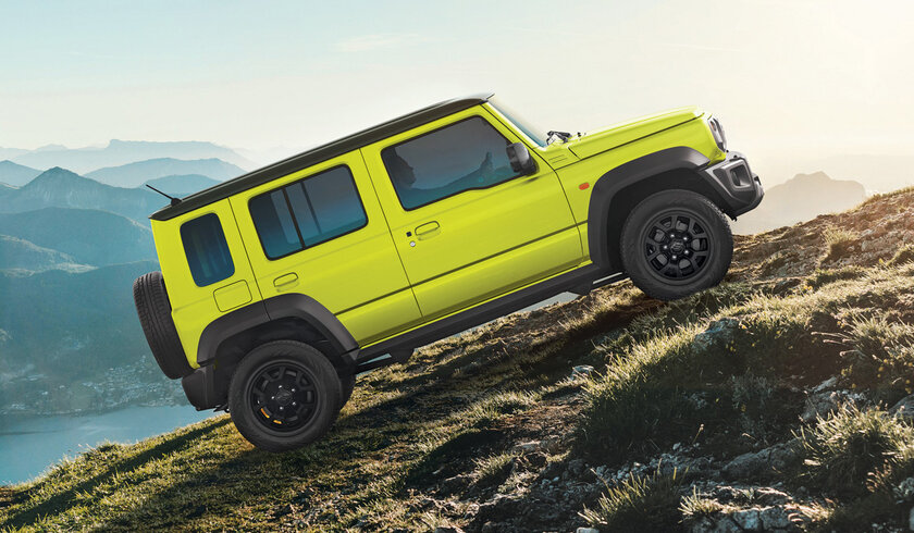 Suzuki представила первый пятидверный Jimny: настоящая мечта для путешествий