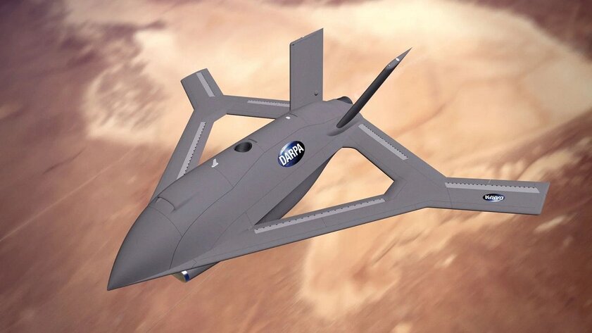 DARPA проектирует самолёт нового поколения: у него не будет подвижных элементов управления
