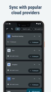 FolderSync – синхронизация файлов 4.3.1. Скриншот 5