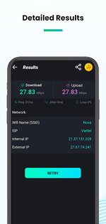 Тест скорости интернета 2.3.27. Скриншот 3