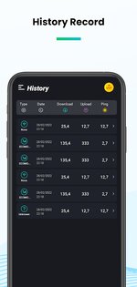 Тест скорости интернета 2.3.27. Скриншот 4