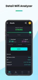 Тест скорости интернета 2.3.27. Скриншот 6