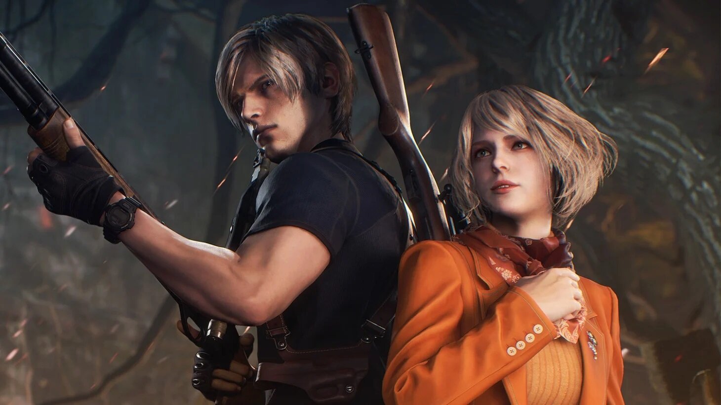 Crowds of enemies, pouring rain and too much shooting: published gameplay Resident Evil 4 Remake