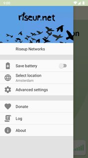 Riseup VPN 1.5.1. Скриншот 5