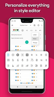 Stylish Text – клавиатура шрифтов 2.6.5. Скриншот 6