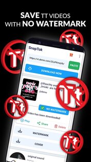 SnapTok – скачать видео с TikTok и Snapchat 1.5.1. Скриншот 2