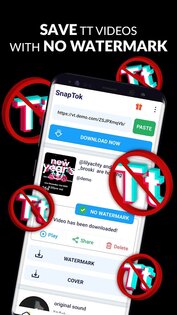 SnapTok – скачать видео с TikTok и Snapchat 1.5.1. Скриншот 8