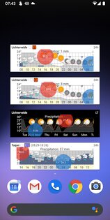 Meteo Weather Widget 2.6.0. Скриншот 1