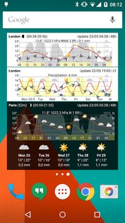 Meteo Weather Widget 2.6.0. Скриншот 2