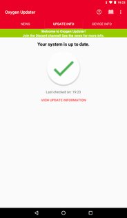 Oxygen Updater 6.6.0. Скриншот 9