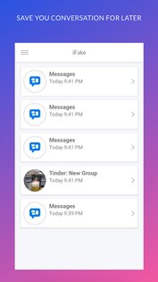 iFake – генератор фейк чатов 18.0.1. Скриншот 1