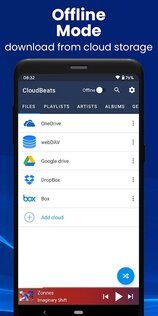 CloudBeats – облачный плеер 2.5.50. Скриншот 2