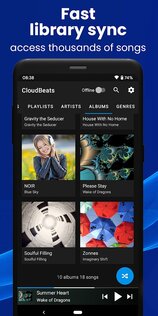 CloudBeats – облачный плеер 2.5.50. Скриншот 4