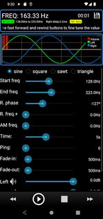 Tone Generator 3.80. Скриншот 3