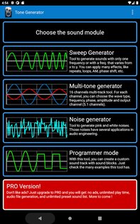 Tone Generator 3.80. Скриншот 9