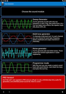 Tone Generator 3.80. Скриншот 17