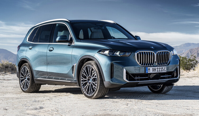 BMW обновила кроссоверы X5 и X6: новые двигатели и салон, внешне — мало изменений