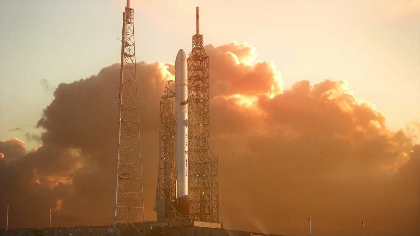 NASA will launch a Martian mission on a Blue Origin spacecraft.  Approximately in 2024