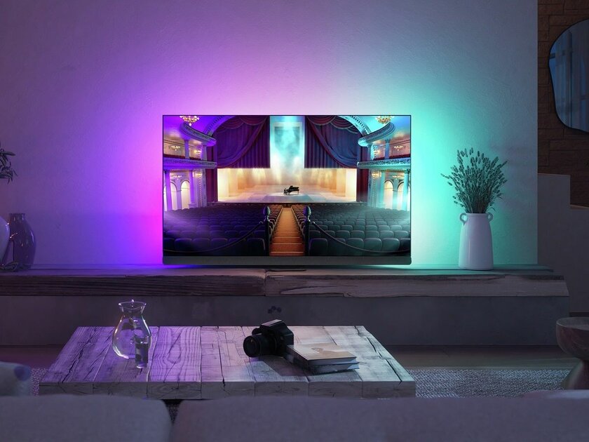 В России представили новые телевизоры Philips OLED и The One: со стильной подсветкой и мощным процессором