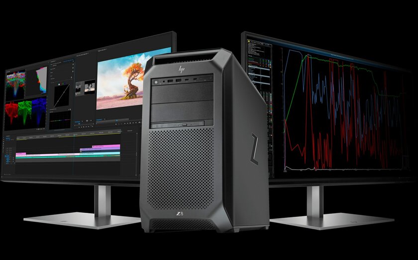 В HP создали компьютер-монстр: процессор с 56 ядрами и четыре видеокарты NVIDIA RTX A6000