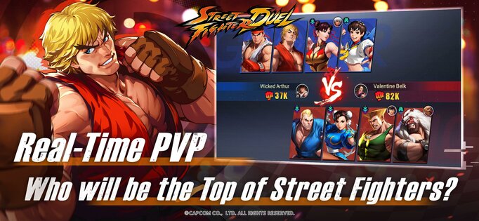 Street Fighter: Duel 1.4.8. Скриншот 6