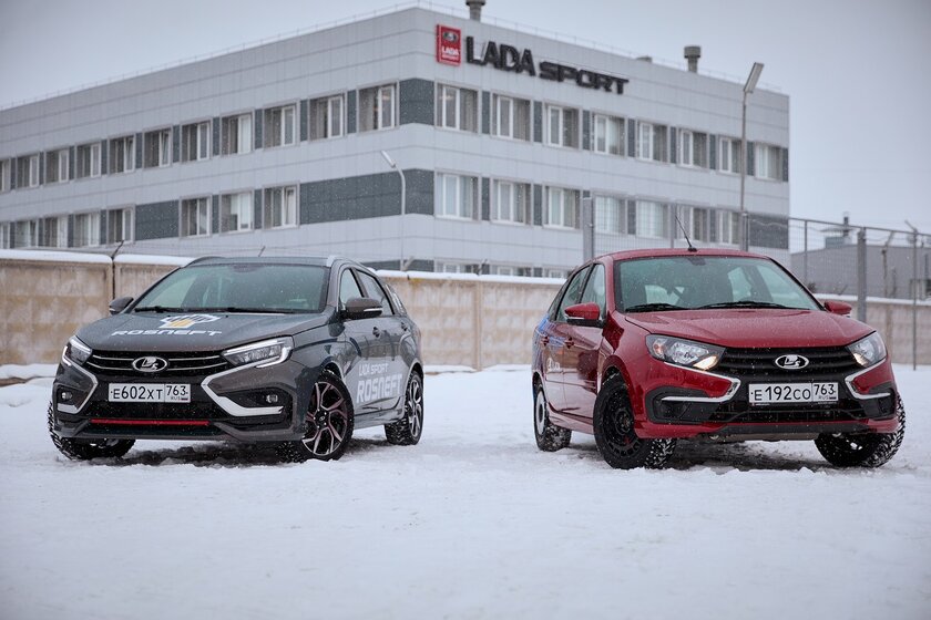 LADA представила два прототипа линейки Sport: Vesta и Grand для фанатов скорости