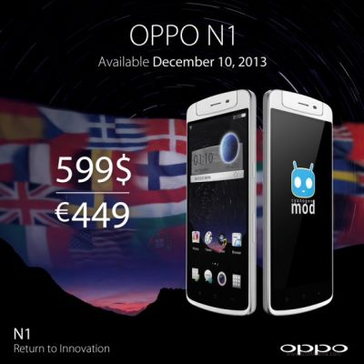 Компания ОРРО объявила дату старта международных продаж и цену смартфона N1