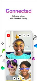 Facebook* Messenger для детей 281.0.0.53.212. Скриншот 2