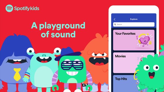 Spotify Kids 1.40.0.1. Скриншот 1