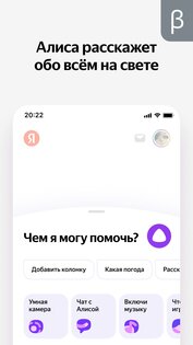 Яндекс – с Алисой Бета 24.125. Скриншот 2