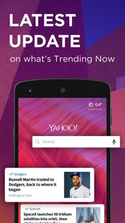 Yahoo Поиск 9.1.0. Скриншот 3