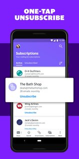 Yahoo Почта Go 7.61.1. Скриншот 1