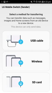 LG Mobile Switch 4.3.05. Скриншот 1