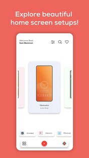 Palette – настройки главного экрана 2.0.2.5. Скриншот 1