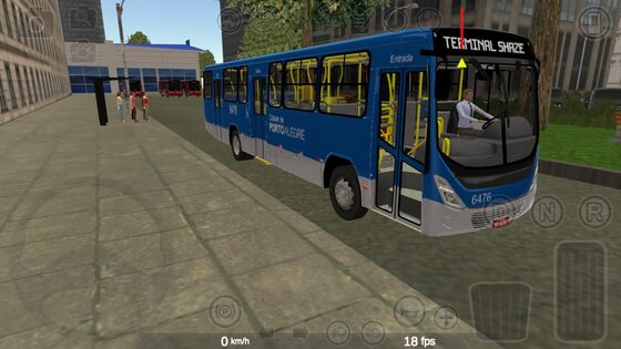 Proton Bus Simulator Urbano 1300.0. Скриншот 4