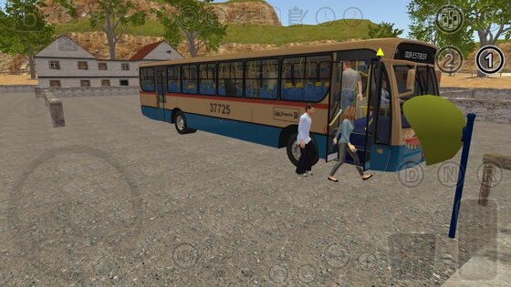 Proton Bus Simulator Urbano 1300.0. Скриншот 8