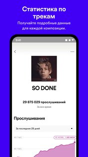 Spotify for Artists 2.1.34.874. Скриншот 5