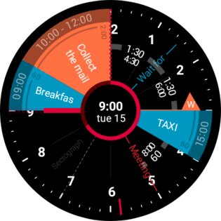 Sectograph – планировщик дня 5.30. Скриншот 13