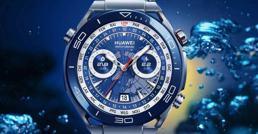 Представлены часы Huawei Watch Ultimate — идеальный конкурент Apple Watch Ultra